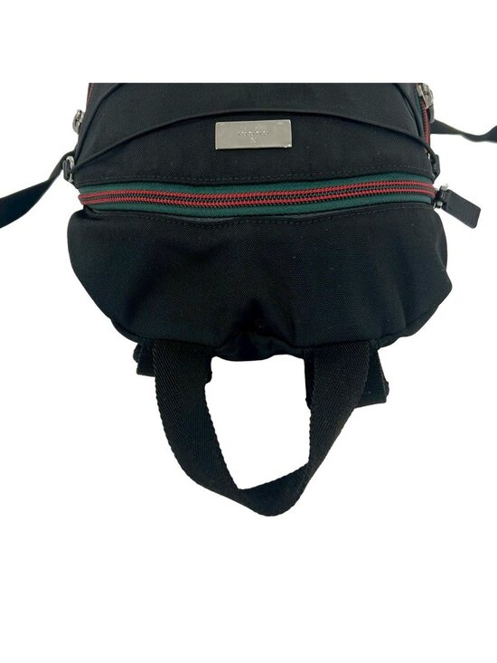 Gucci Sherry Line Logo Nylon Backpack Mini Black main image 6